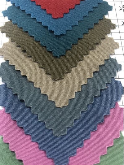 GZ-OK TR牛仔斜 OK1123  成份：58%滌綸 36%人棉 6%氨綸 克重：200g 後面照